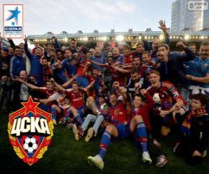 yapboz CSKA Moskova, şampiyon Ligi Premier 2013-2014, Rusya Futbol Ligi